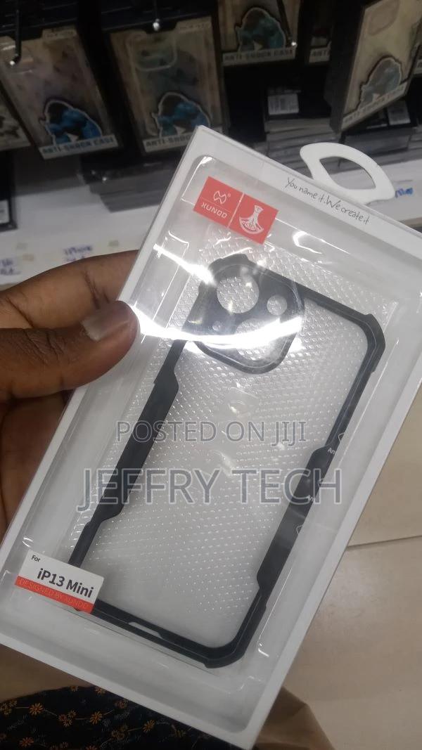 RIGGEAR iPhone 13 Mini Back Cover Case (Clear PC + TPU - thumbnail 2