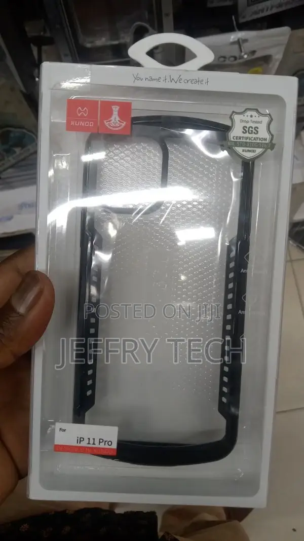 Back Cover for iPhone 11 Pro Transparent Hybrid Hard Back