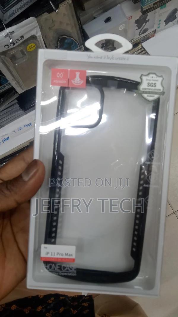 Back Cover for iPhone 11 Pro Max Transparen Hard PC Back TPU - main view