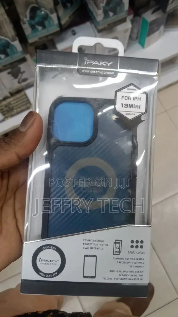 Krkis Back Cover for Apple iPhone 13 Mini Grip Case