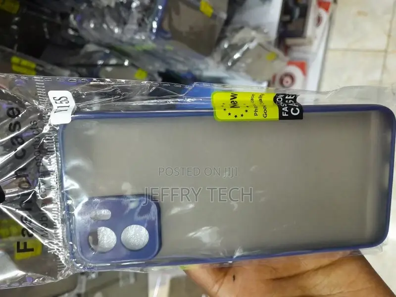 Vivo Y15s Shock Proof Case Megha Star Black Smoke Transluce