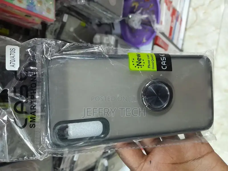 Wideals Back Cover for Samsung Galaxy A70 Smoke Translucent
