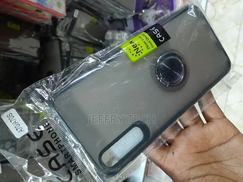 Wideals Back Cover for Samsung Galaxy A70 Smoke Translucent