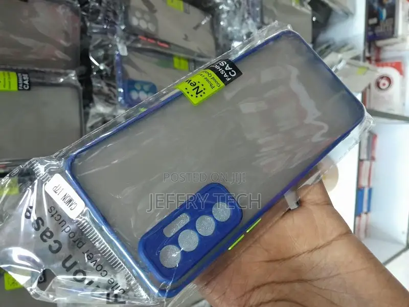Transparent Frosted Back Cover Case for Tecno Camon 17P Skin