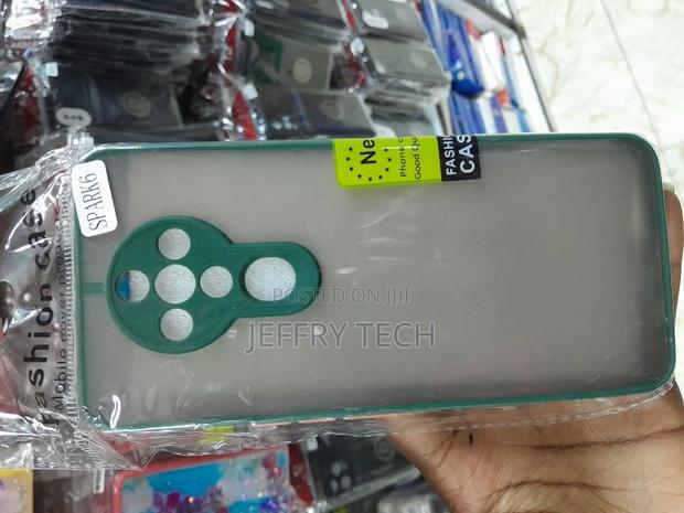 Camera Protection Smoke Back Cover Case for Tecno Spark 6 - main view