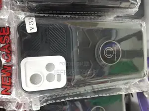 Vivo Y33 Black Silicon Shock Absorbent Mobile