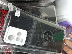 Vivo Y33 Black Silicon Shock Absorbent Mobile