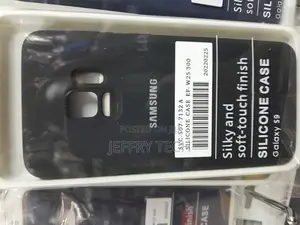Midkart Back Cover for Samsung Galaxy S9 Black Silicone Case
