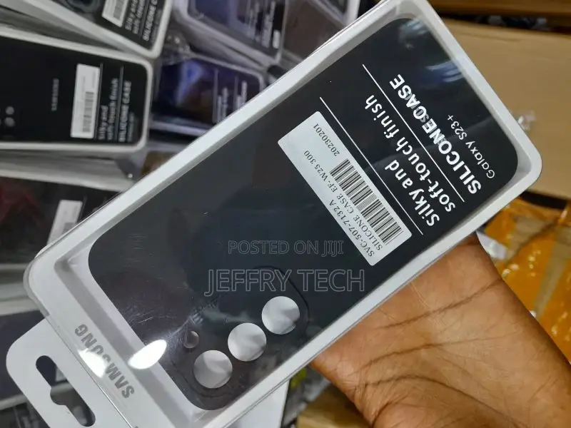 Silicone Back Cover Case for Samsung Galaxy S23 Plus 5G