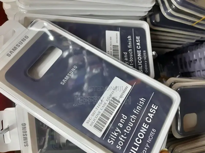 Silicone Finish Protective Cover for Samsung Galaxy Note 8