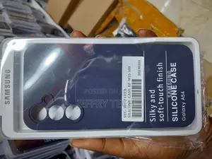 Samsung Galaxy A54 Silicone Cover, Blue