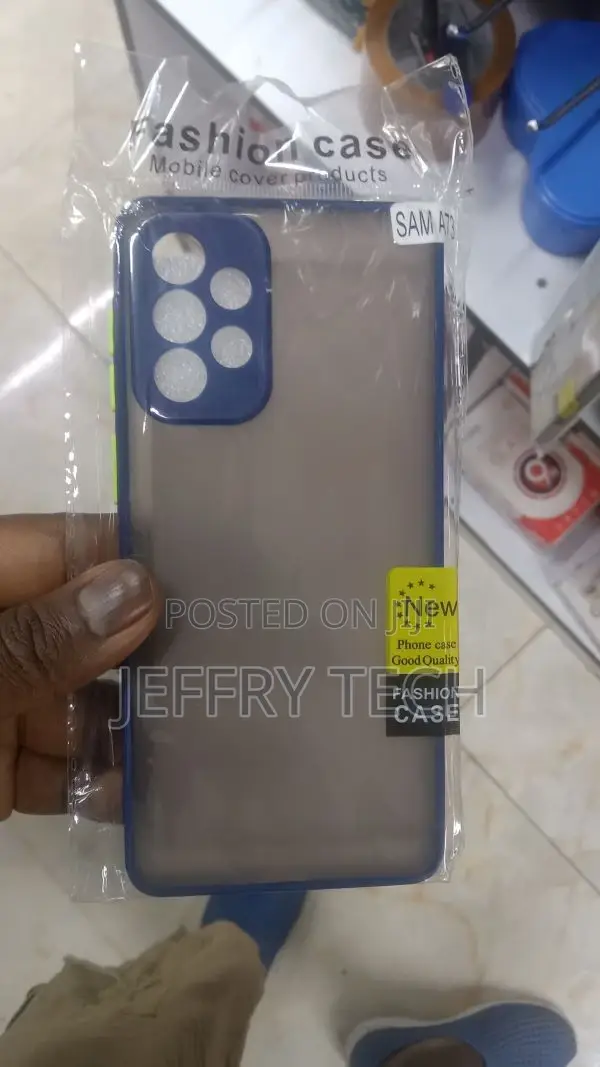 Back Case for Samsung Galaxy A73 5G Back Smoke Case Cover (