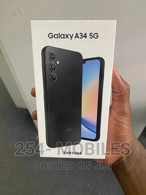 New Samsung Galaxy A34 5G 128 GB Black - main view