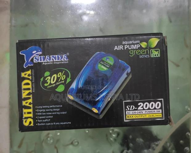 Aquarium Diaphragm Pump, Air Pump 2nozzle - main view