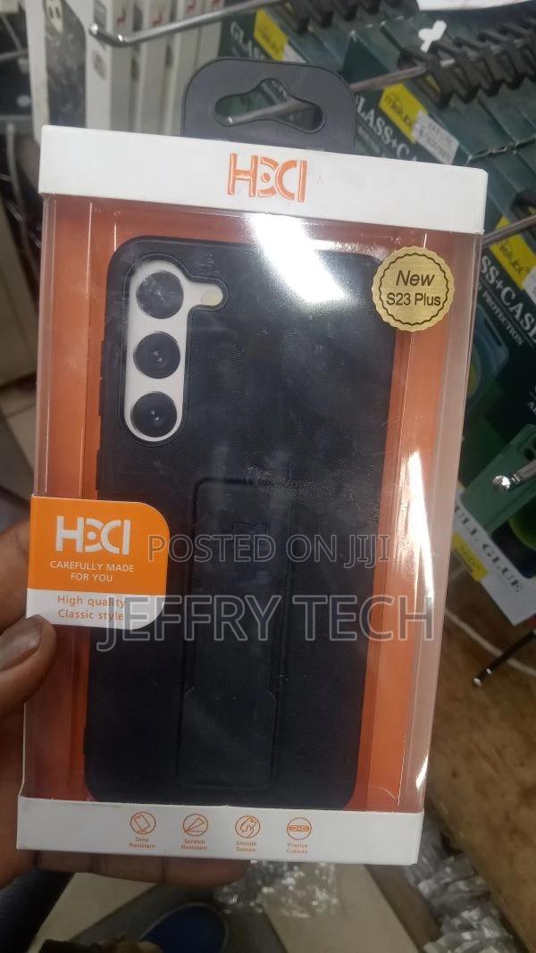 Samsung Galaxy S23 Plus Grip Case Magnetic Kickstand Cover W
