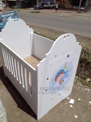 Morden MDF Baby Cot 4 by 2 Fitts - thumbnail 2