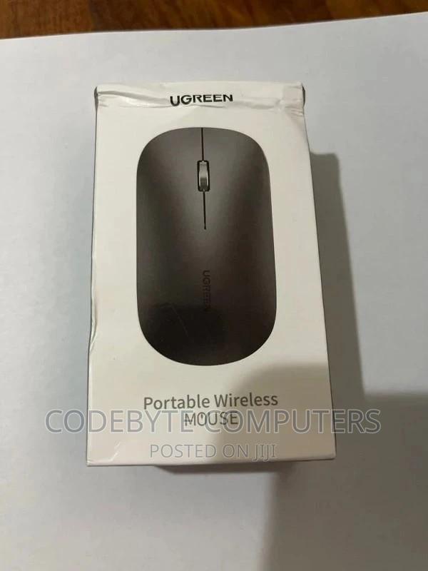 UGREEN Portable Wireless Mouse (Without Battery) - Grey - - main view