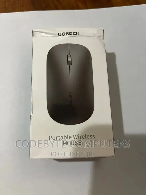 UGREEN Portable Wireless Mouse (Without Battery) - Grey -