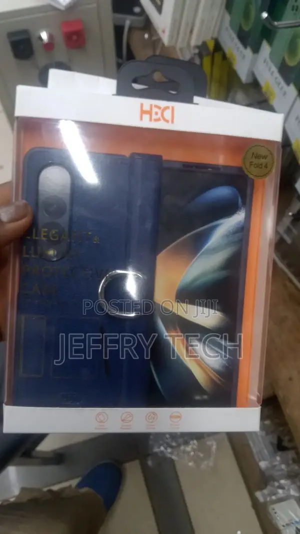 Samsung Galaxy Z Fold4 Phone Case With Ring Holder