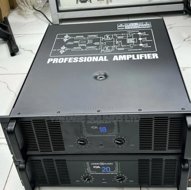 Crest Audio CA 18 Power Amplifier 5000watts - main view