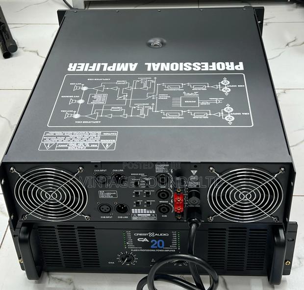 Crest Audio CA 18 Power Amplifier 5000watts - thumbnail 2