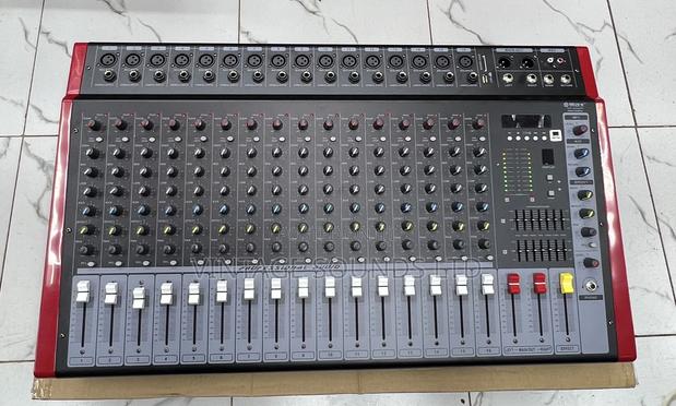 Max Professional Active Mixer W/Usb and Bluetooth 4000watts/ 16channel