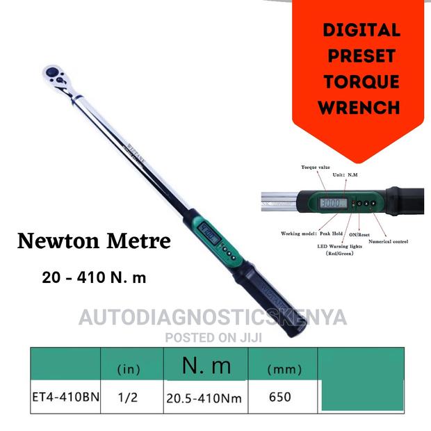 20-410nm Digital Preset Adjustable Torque Wrench - main view