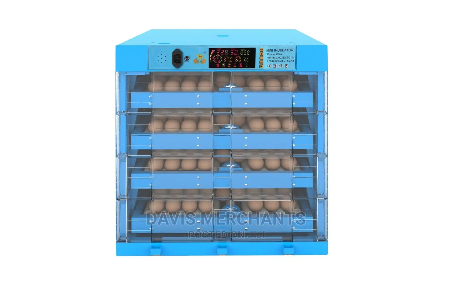 Egg Incubator With 320 Eggs Capacity