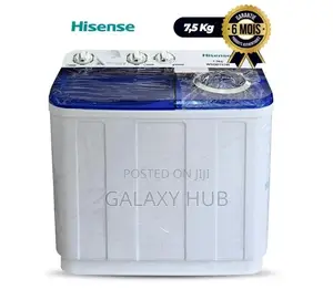 Hisense 7.5kg Twin Tub Washing Machine Top Load