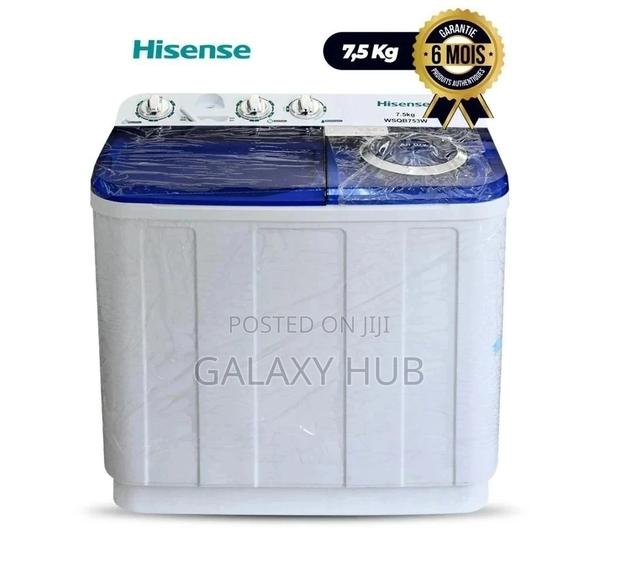 Hisense 7.5kg Twin Tub Washing Machine Top Load