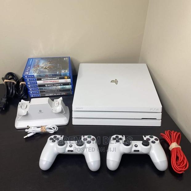 Foreign Ps4 Pro With All Accessories - main view