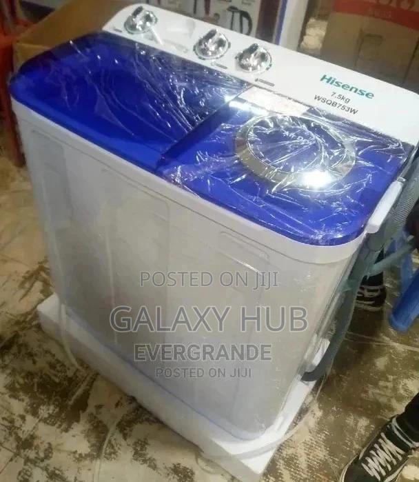 Brand New Hisense 7.5kg Twin Tub Washing Machine Top Load