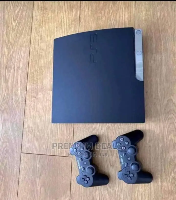 Ps3 Slim Chipped With 10games