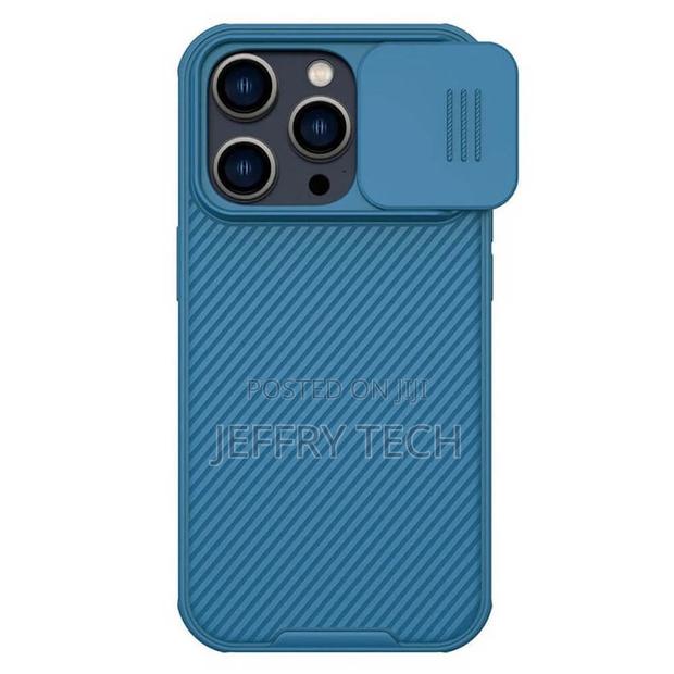 Camshield Pro Case for iPhone 14 Pro Max (Blue) - main view