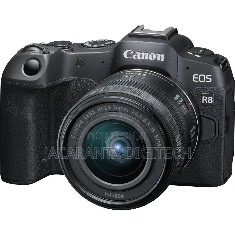 Canon Eos R8 Mirrorless Camera With Rf 24-50mm Is Lens