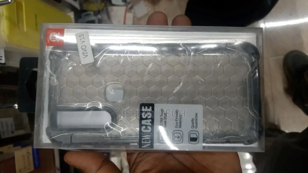 Vivo V15 | Honeycomb Pattern Back Case Cover for Vivo V15 Wi