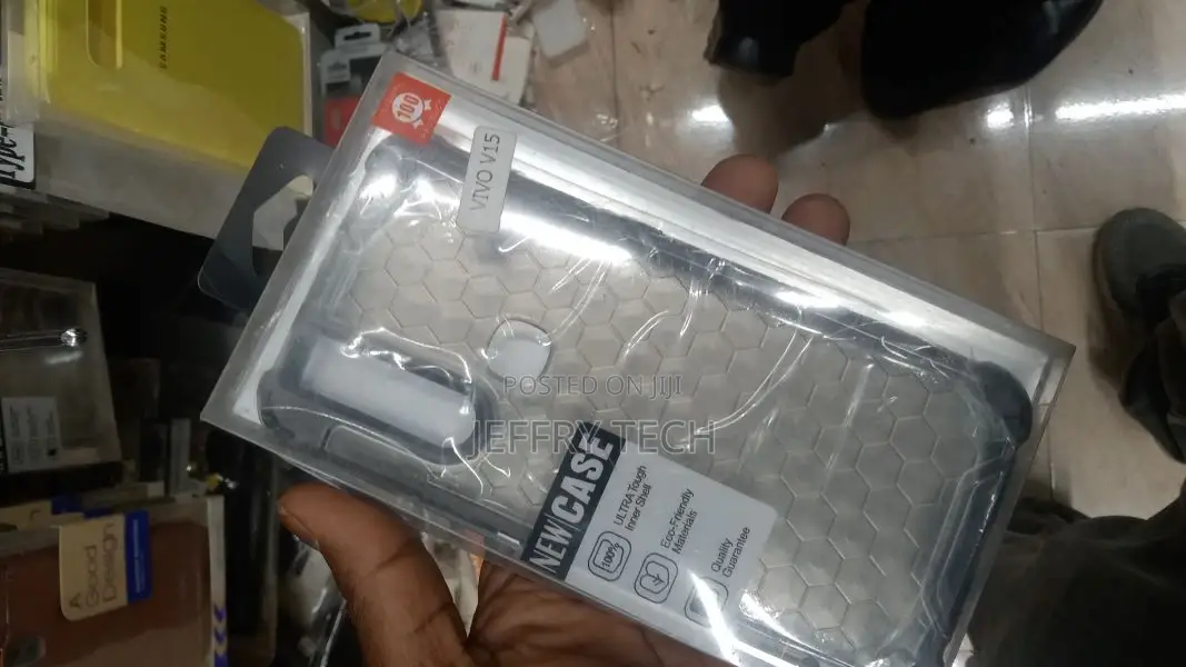Vivo V15 | Honeycomb Pattern Back Case Cover for Vivo V15 Wi