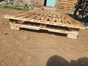 Easy to Carry 4*6 Pallet Wooden Bed