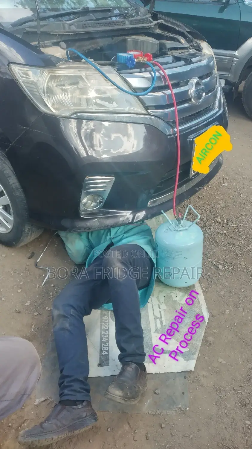 Ac Gas Refilling 