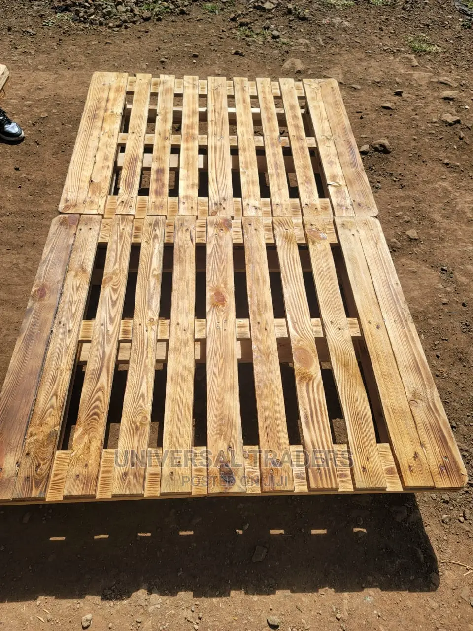 Splittable Raised 4*6 Pallet Bed