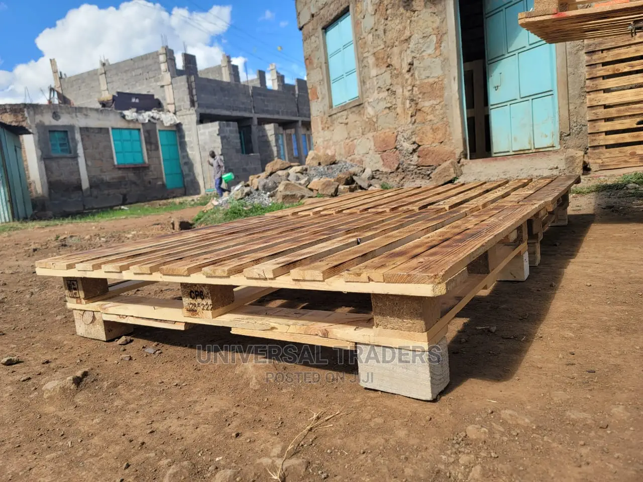 Splittable Raised 4*6 Pallet Bed