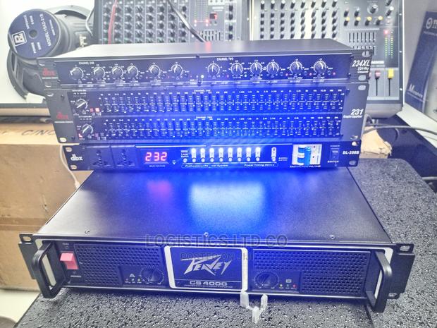 Peavey Cs4000,8mixer,Crossover,Eq Power Sequencer