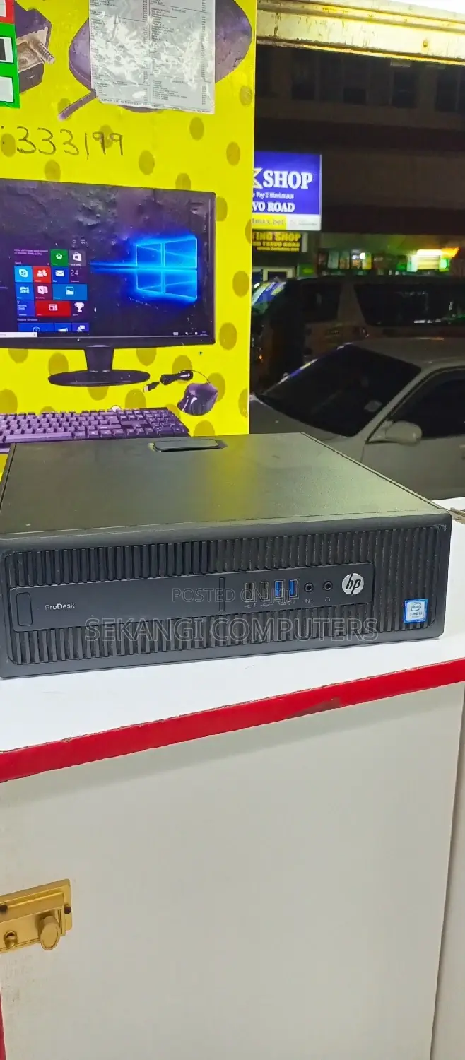 Desktop Computer HP EliteDesk 800 G3 8GB Intel Core I5 HDD 500GB