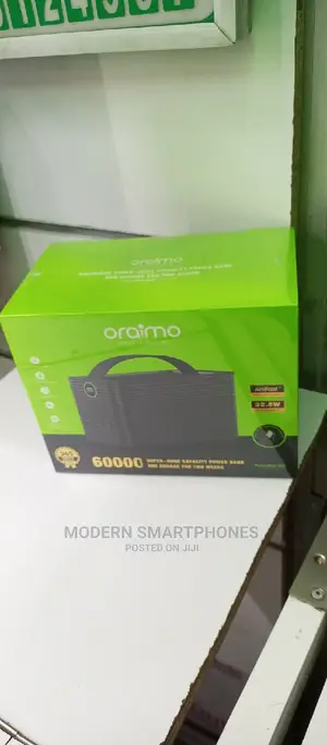 60,000 Mah Oraimo Powerbank 5 Out Put Fast Charge