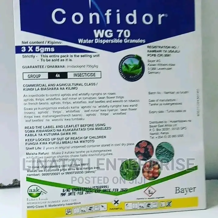 Confidor Wp 70 15gms