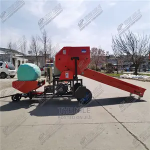 Mobile Peanut Seedling Baler
