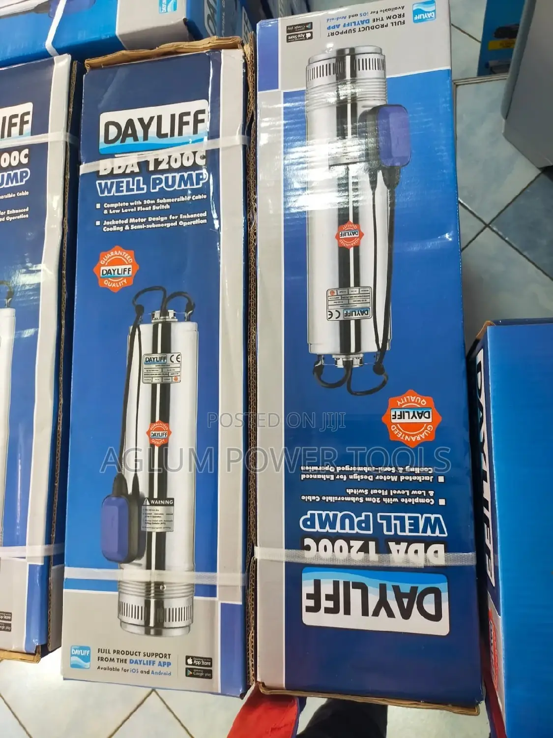 Submersible Dayliff Well Pump DDA 1200C