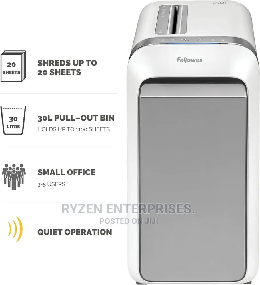 Fellowes Powershred LX221 Micro-Cut Shredder