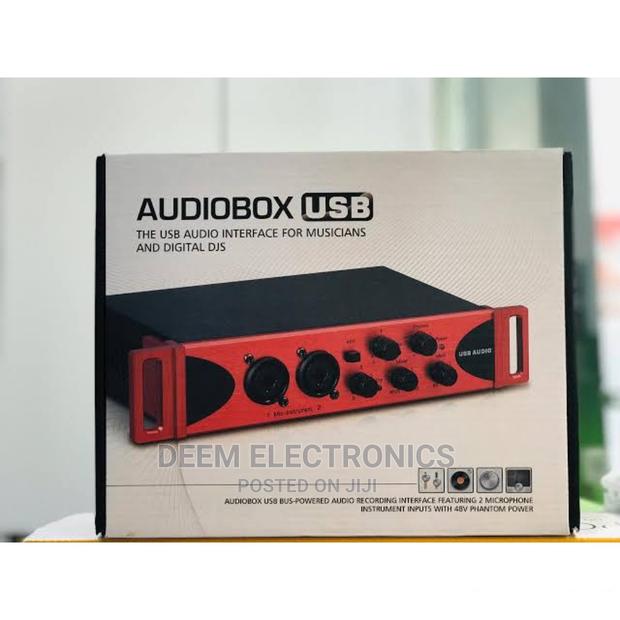 Audio Interface, 2channel - main view