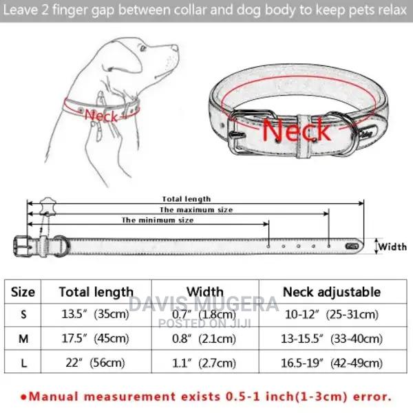 Two-Tone PU Leather Padded Dog Collar - thumbnail 5